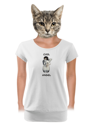 dámske tričko s lemom