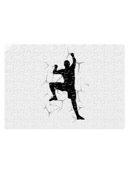 Horolezec puzzle White