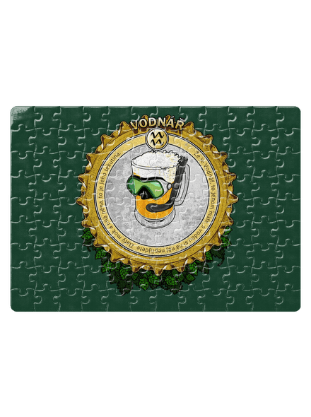 Pivný horoskop: Vodnár puzzle White