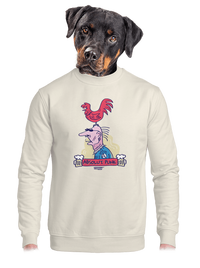 unisex mikina bez kapucne