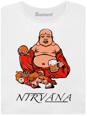 Nirvána dámske tričko White