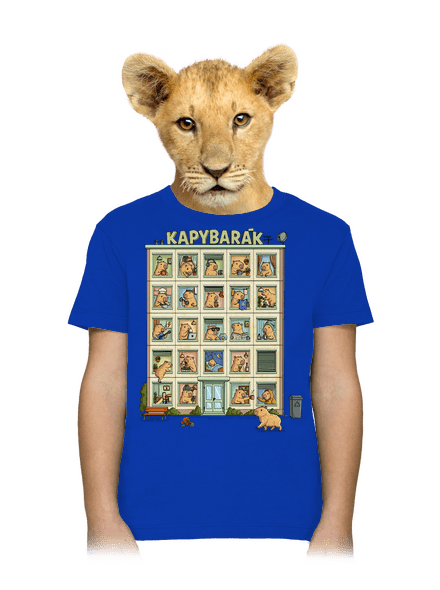Kapybarák detské tričko Royal Blue