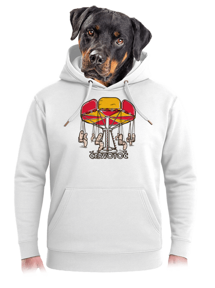 Červotoč unisex mikina premium Snowwhite