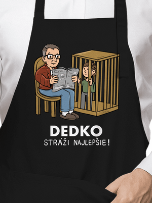 Dedko stráži najlepšie zástera Black