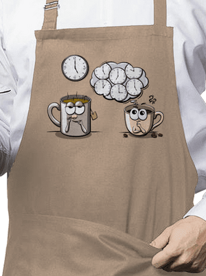 Čaj o piatej, káva stále zástera Rope