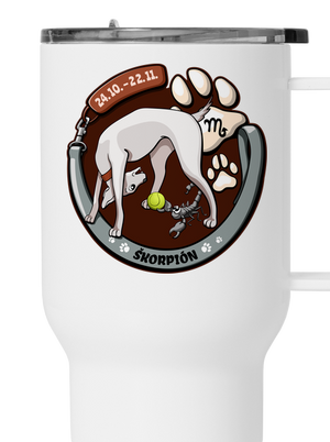 Psí horoskop: Škorpión termohrnček White