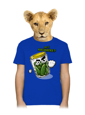 Nakladačka detské tričko Royal Blue