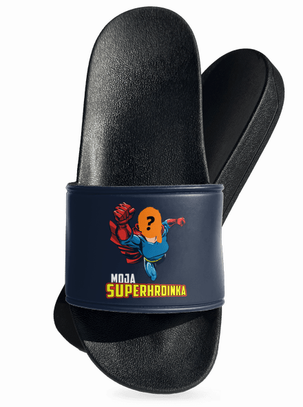 Moja superhrdinka šľapky Navy