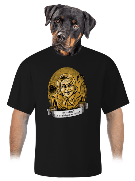 B14: Kulový blesk unisex tričko oversized Black