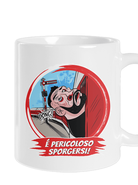 É pericoloso sporgersi klasický hrnček White
