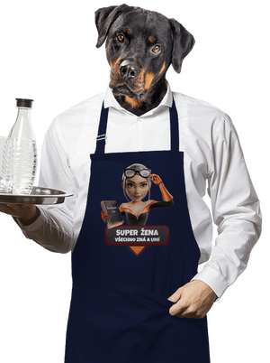 Super mama zástera Navy