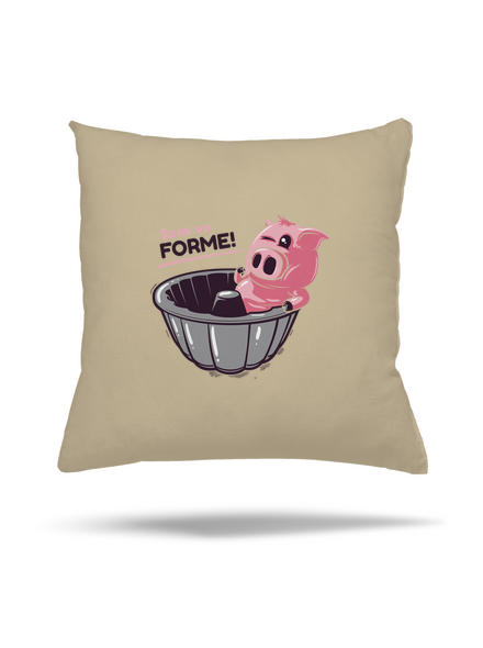 Vo forme vankúš Beige