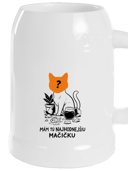 Mám najhodnejšiu mačičku polliter White