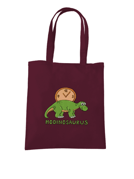 Hodinosaurus taška Burgundy