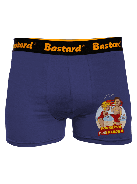 Pobrežná prehliadka boxerky Blue Navy