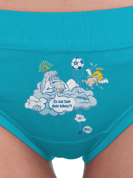 Out dámske nohavičky Turquoise