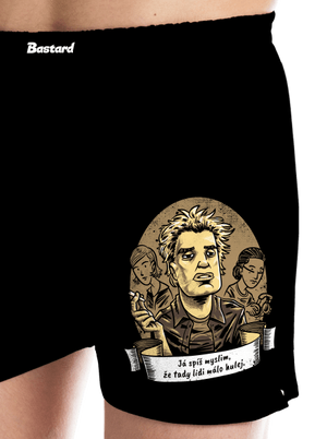 B14: Samotáři pánske trenky Black