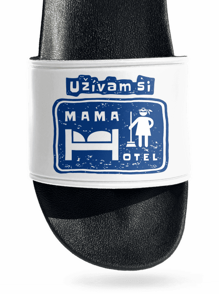 Mama Hotel šľapky White