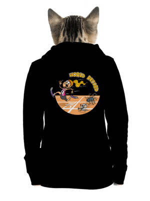 Svetový rekord dámska mikina na zips Black