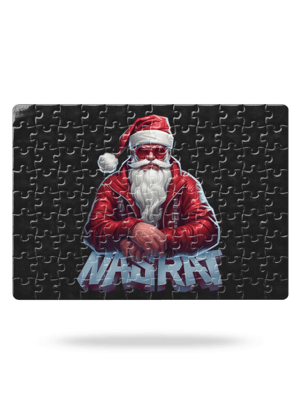 Sranta Klaus puzzle White