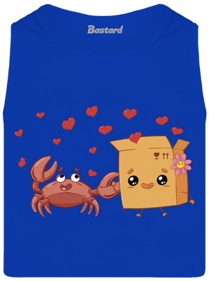 Krab a krabica pánske tielko Royal Blue