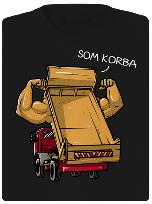 Korba dámske športové tričko Black