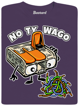 Wago svorka pánske tričko Urban Purple