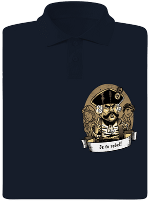 B14: S čerty nejsou žerty pánska polokošeľa Navy Mal