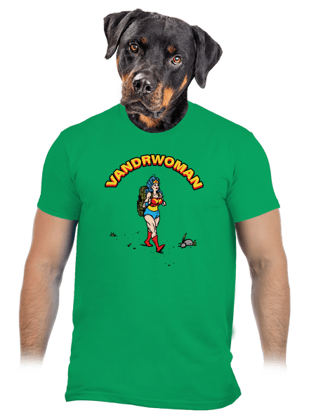 Vandrwoman pánske tričko Kelly Green