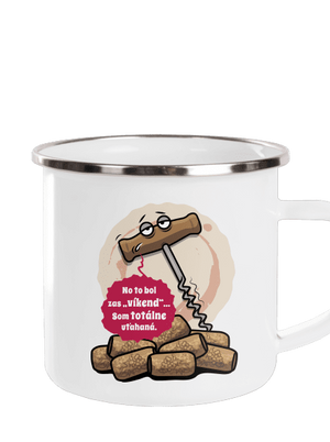 Uťahaná vývrtka plecháčik White