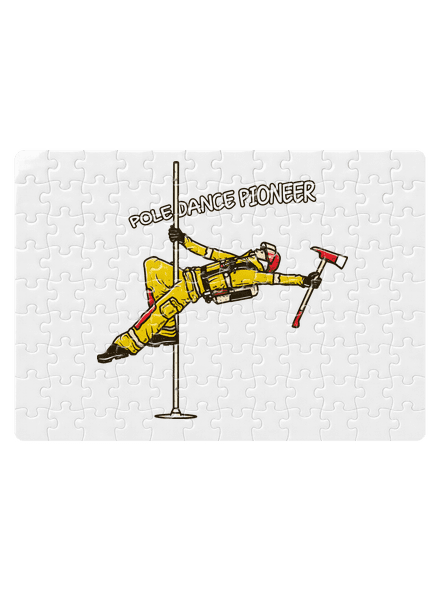 Pole Dance by Dežik puzzle White