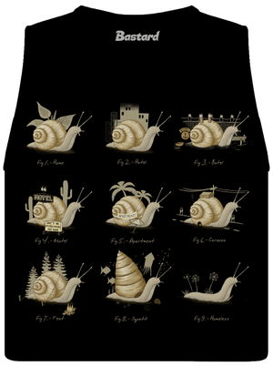 Sladký domov dámske tielko voľné Black