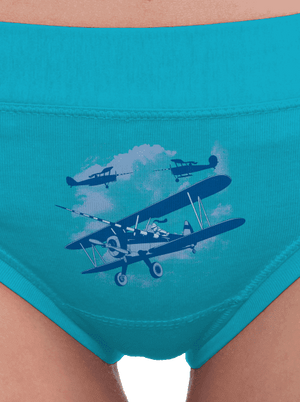 Rytieri nebies dámske nohavičky Turquoise