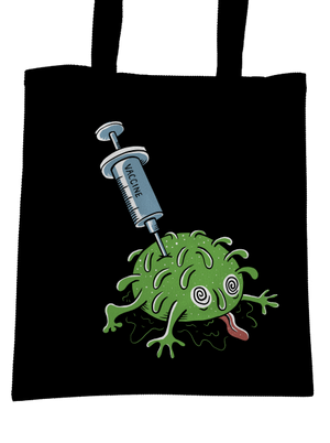 Zapichnutý covid taška Black