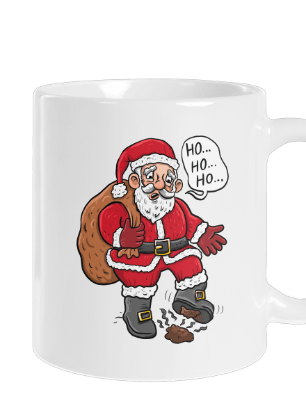 Ho ho ho  klasický hrnček White