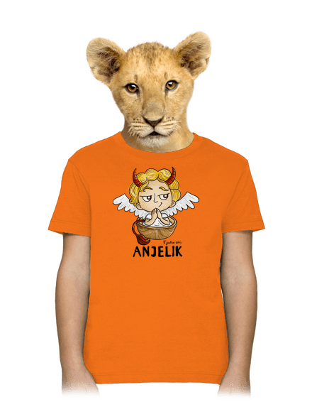 Anjelik detské tričko Orange