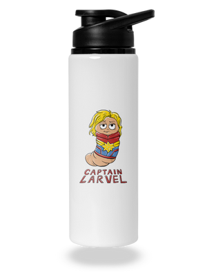 Captain Larvel flaša na vodu White