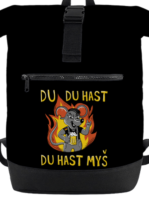 Du hast myš batoh Black