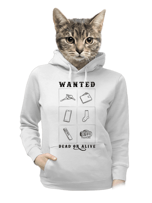 dámska mikina klokanka