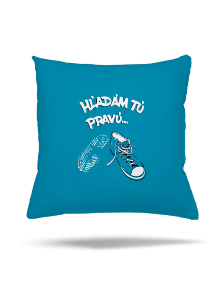 Hľadám tú pravú vankúš Blue Turquoise