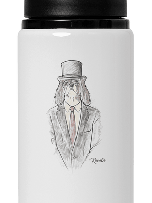 Kavalír flaša na vodu White