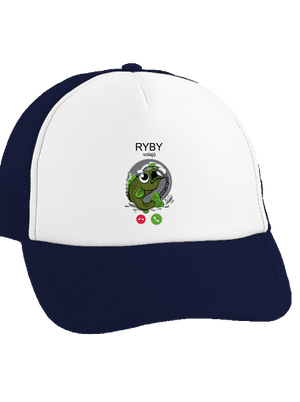 Ryby volají šiltovka truckerka French Navy cap