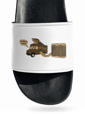 Točená čokoládová šľapky White