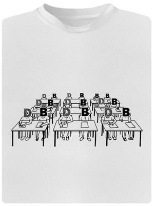 Cimrman: Debil, blbeček pánske športové tričko White