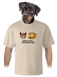 unisex tričko oversized