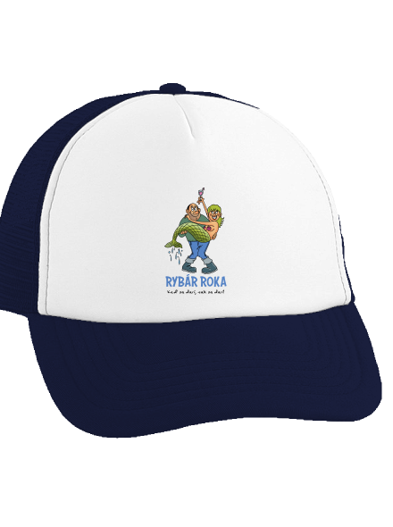 Rybár roka šiltovka truckerka French Navy cap