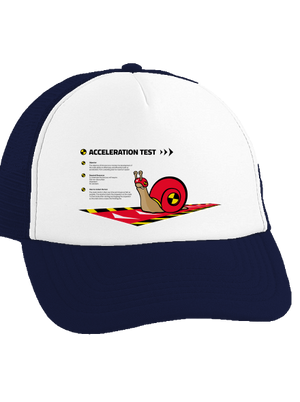 Snail test šiltovka truckerka French Navy cap