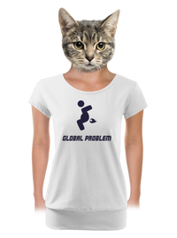 dámske tričko s lemom