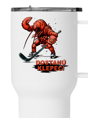 Dostanú klepec termohrnček White