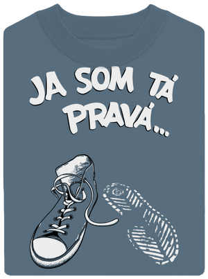 Hľadám tú pravú unisex mikina bez kapucne Nordic Blue